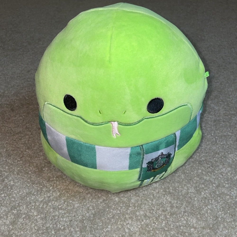 Squishmallows Harry Potter Slytherin Snake 10‎ Inch Green Plush Wizarding World